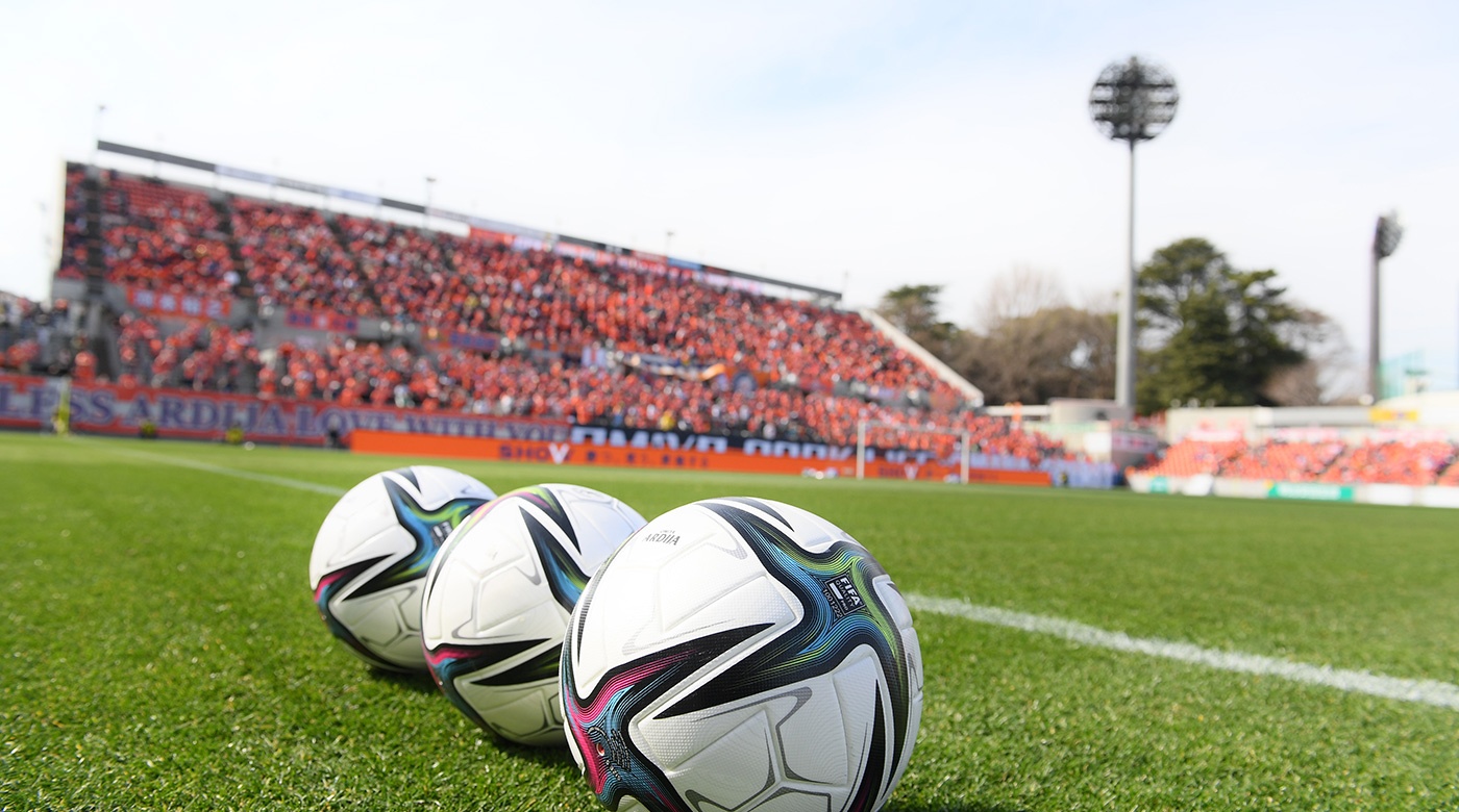 スタジアムとボール